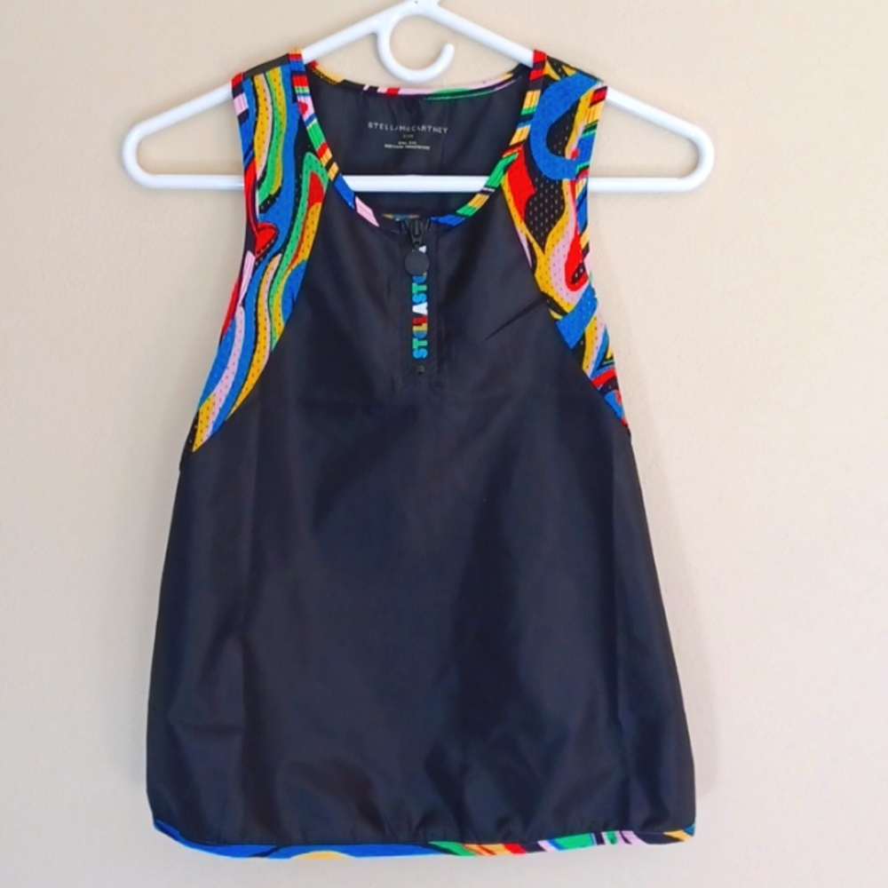 Stella McCartney Kids Marble Active Tank Sports Vest Pullover Size 12